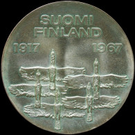 LaZooRo: Finland 10 Markkaa 1967 UNC - Silver - Finlande