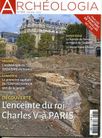 ARCHEOLOGIA N° 543 Paris Enceinte Roi Charles V , Archéologie Du Judaisme , Cambodge Capitale Empire Khmer - Arqueología