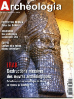 ARCHEOLOGIA N° 531 Dieux Des Balkans , Argentine , Egypte Enfant Et La Huppe , Irak Destructions Massives Archéologie - Arqueología