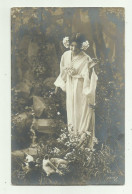 DONNA IN ABITO CON VIOLINO 1910 - VIAGGIATA FP - Vrouwen