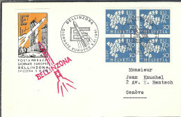 SUISSE 1961: LSC De Genève Pour Genève - Covers & Documents