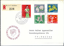 SUISSE 1962: LSC Rec. De Genève Pour St Gallen (FDC) - Storia Postale