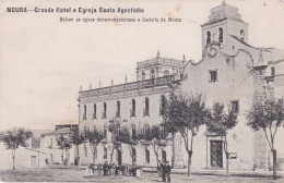 POSTCARD PORTUGAL - ALENTEJO - MOURA - GRANDE HOTEL E IGREJA DE SANTO AGOSTINHO - Beja