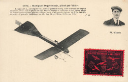 Aviation * Avion Monoplan Deperdussin Piloté Par Aviateur VIDART Vidart *+ VIGNETTE Meeting Circuit Européen 1911 - Piloten