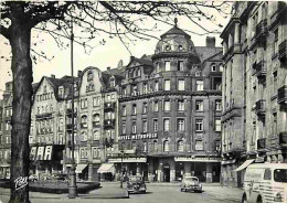 Automobiles - Metz - Place De La Gare - Les Hotels - CPM - Voir Scans Recto-Verso - PKW