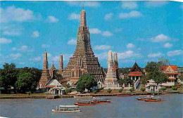 Thailande - Bangkok - Wat Aroon - Temple Of Dawn - Bateaux - Carte Neuve - CPM - Voir Scans Recto-Verso - Tailandia