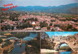 07 - Vallon Pont D'Arc - Multivues - Le Pont D'Arc - CPM - Voir Scans Recto-Verso - Vallon Pont D'Arc