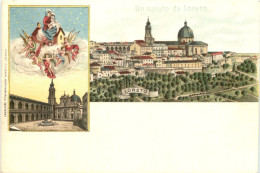 Un Saluto De Loreto - Litho - Sonstige & Ohne Zuordnung