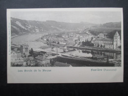 CP BELGIQUE (V2112) HASTIERE (2 Vues) Les Bords De La Meuse Panorama - Hastière