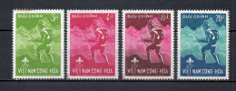 VIETNAM DU SUD   N° 126 à 129    NEUFS SANS CHARNIERE COTE 9.00€    SCOUTISME  VOIR DESCRIPTION - Vietnam