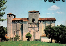 RECTO/VERSO - CPSM - RIBERAC - EGLISE DE GRAND BRASSAC - EXPLICATION AU DOS - Riberac