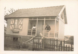 Tharon * Une VILLA * Villa * Et Ses Propriétaires * Photo Ancienne 1934 9x6.5cm - Tharon-Plage