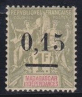 Madagascar   .  Y&T   .    55   .      *    .      Neuf Avec Gomme - Unused Stamps