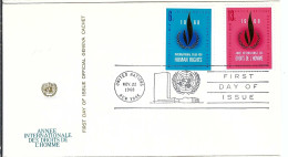 NATIONS UNIES 1968: FDC De New York - FDC