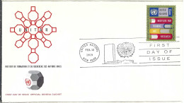 NATIONS UNIES 1969: FDC De New York - FDC