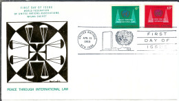 NATIONS UNIES 1969: FDC De New York - FDC