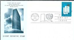 NATIONS UNIES 1969: FDC De New York - FDC
