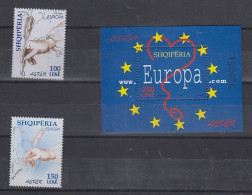 Europa Cept 2008 Albania 2v + M/s ** Mnh (59409) - 2008