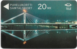 Finland - Sonera (GPT) - The Bridge Jatkankynttila - 3FINB - 03.1991, 25.000ex, Used - Finlandia