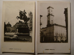 Lwow.Lemberg.WWII.Rathaus.Sobieski Denkmal.German Occupation.Poland.Ukraine - Ukraine