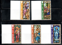 GIBRALTAR GIBILTERRA 1997 CHRISTMAS NATALE NOEL WEIHNACHTEN NAVIDAD SERIE COMPLETA COMPLETE SET MNH - Gibraltar