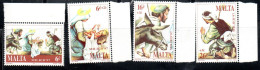 MALTA 1997 CHRISTMAS NATALE NOEL WEIHNACHTEN NAVIDAD COMPLETE SET SERIE COMPLETA MNH - Malta