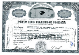 PORTO RICO TELEPHONE COMPANY - Elettricità & Gas