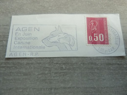 Agen (Lot-et-Garonne) - Exposition Canine Internationale - Yt 1664 - Flamme Philatélique - Année 1974 - - Used Stamps