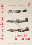 Aerei Italiani Nella WWII - Dimensione Cielo 3 - Caccia Assalto - Ed. 1972 - Altri & Non Classificati