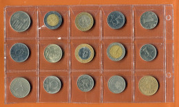 Lot Of 15 Used Coins.All Different [de102] - Mezclas - Monedas