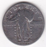 Etats-Unis. Quarter Dollar 1927, Standing Liberty, En Argent - 1916-1930: Standing Liberty (Libertà In Piedi)