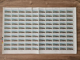 PR CHINA 1969 - COMPLETE SHEET MNH** 100 Stamps - Ungebraucht