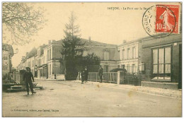 17.SAUJON.n°58.LE PONT SUR LA SEUDRE.RARE - Saujon