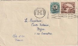 Pietermaritzburg 1951 Lettre Pour Dijon France - Cartas