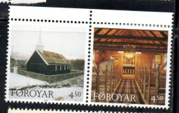 FAEROER FAROE ISLANDS Féroé Faroer Føroyar 1996 CHRISTMAS NATALE NOEL WEIHNACHTEN NAVIDAD COMPLETE SET SERIE MNH - Färöer Inseln