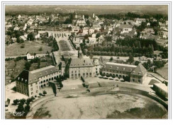 19.EGLETONS.VUE AERIENNE.GROUPE SCOLAIRE ALBERT THOMAS.CPSM. - Egletons