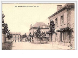 18.ARGENT.AVENUE DE LA GARE. - Argent-sur-Sauldre