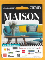 Carte Cadeau WONDER E-card - MAISON - 10 à 150€ - - Gift Cards