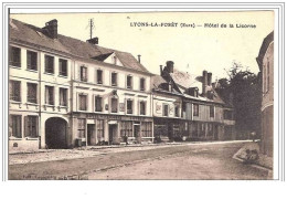 27.LYONS-LA-FORET.HOTEL DE LA LICORNE. - Lyons-la-Forêt