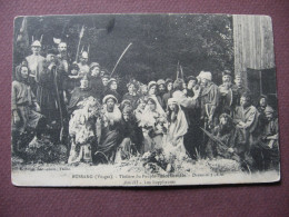 CPA 88 BUSSANG Theatre Du Peuple MORTEVILLE Drame Les Suppliantes ANIMEE DEGUISEMENTS COSTUMES Rare Plan ? - Bussang