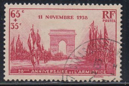 Frankreich Mi 434  - 20.Jahrestag Des Waffenstillstandes - Used Stamps