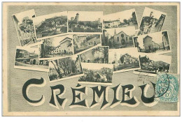 38.CREMIEU.n°4990.MULTI VUES - Crémieu