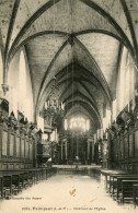 CPA -  PAIMPONT - INTERIEUR DE L'EGLISE - Paimpont