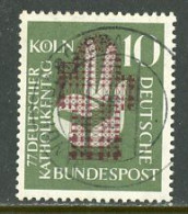 -Germany-1956-"Catholic Day" USED - Used Stamps