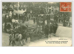 40.VILLENEUVE DE MARSAN.UN COIN DU CHAMP DE FOIRE - Villeneuve De Marsan