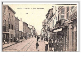 42.FIRMINY.RUE NATIONALE. - Firminy