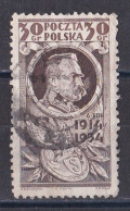 Pologne - République 1919  -  1939   Y & T N °  370  Oblitéré - Usados