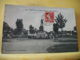 40 3061 CPA 1911 - VUE 2 - 40 SAINT SEVER SUR ADOUR - PLACE MORLANNE - ANIMATION - Saint Sever