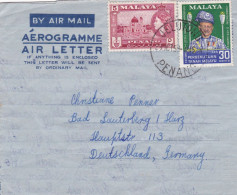 From Malaya To Germany - 1958 - Penang