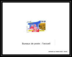 France - Bloc BF N°2744 Journée Du Timbre 1992 Les Métiers Cote 150 Non Dentelé ** MNH Imperf Deluxe Proof - Prove Di Lusso